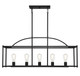 Savoy House - 1-190-5-89 - Five Light Linear Chandelier - Palladian - Matte Black
