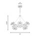 Giselle 16 Light Chandelier (1-1961-16-18)
