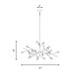 Malinda Six Light Chandelier (1-2168-6-105)