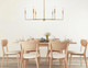 Salerno Six Light Chandelier (1-2221-6-322)