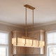 Orleans Eight Light Linear Chandelier (1-2332-8-60)