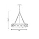Venice Six Light Chandelier (1-2493-6-104)