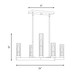 Carina Five Light Chandelier (1-2634-5-322)