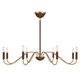 Savoy House - 1-2748-8-322 - Eight Light Chandelier - Abeline - Warm Brass