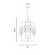 Holton Four Light Chandelier (1-3023-4-89)