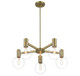 Wright Five Light Chandelier (1-3073-5-322)