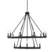 Savoy House - 1-312-15-89 - 15 Light Chandelier - Middleton - Matte Black