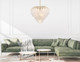 Boa Nine Light Chandelier (1-3504-9-322)