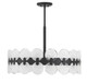 Boca Six Light Chandelier (1-3720-6-89)