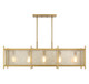 Jacobs Five Light Linear Chandelier (1-3802-5-322)