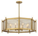 Jacobs Eight Light Chandelier (1-3803-8-322)