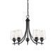 Savoy House - 1-4032-5-BK - Five Light Chandelier - Octave - Black