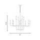 Avondale 12 Light Chandelier (1-4046-12-322)