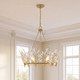 Orianna Six Light Chandelier (1-4073-6-127)