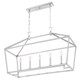 Townsend Five Light Linear Chandelier (1-424-5-SN)
