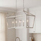 Townsend Five Light Linear Chandelier (1-424-5-SN)
