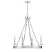 Savoy House - 1-4403-4-109 - Four Light Chandelier - Seville - Polished Nickel