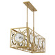 Balfour Eight Light Linear Chandelier (1-5066-8-322)