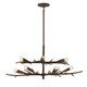Savoy House - 1-5398-12-105 - 12 Light Chandelier - Palisades - Bark