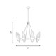 Nouvel Eight Light Chandelier (1-5502-8-322)