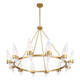 Nouvel 12 Light Chandelier (1-5504-12-322)