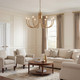 Sorrento Eight Light Chandelier (1-6680-8-127)