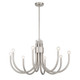 Sorrento Eight Light Chandelier (1-6680-8-SN)