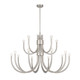 Sorrento 15 Light Chandelier (1-6682-15-SN)