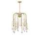Savoy House - 1-6686-6-127 - Six Light Chandelier - Anholt - Noble Brass