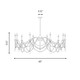 Mariposa Ten Light Chandelier (1-7504-10-322)