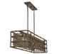 Treviso Six Light Linear Chandelier (1-7913-6-184)