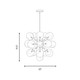 Matisse 16 Light Chandelier (1-7934-16-89)