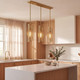 Hillbourne Three Light Linear Chandelier (1-8031-3-322)
