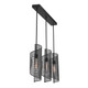 Hillbourne Three Light Linear Chandelier (1-8031-3-89)