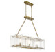 Genry Three Light Linear Chandelier (1-8203-3-322)