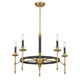 Consulate Five Light Chandelier (1-9511-5-143)