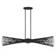 Longfellow Six Light Linear Chandelier (1-9601-6-89)
