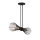 Longfellow Six Light Linear Chandelier (1-9601-6-89)