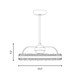 Corona LED Fan D'Lier (24-FD-555-322)
