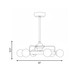 Gibson LED Fan D'Lier (30-FD-345-322)