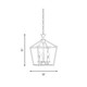 Townsend Three Light Pendant (3-420-3-SN)