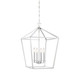 Savoy House - 3-421-4-109 - Four Light Pendant - Townsend - Polished Nickel