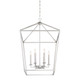 Townsend Six Light Pendant (3-422-6-SN)