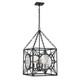 Savoy House - 3-5063-4-89 - Four Light Pendant - Balfour - Matte Black