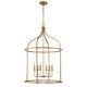 Brookstone Six Light Pendant (3-7388-6-322)