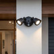 LED Double Flood Light (4-FLOOD-A2-3CCT-BK)