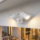LED Motion Sensored Double Flood Light (4-FLOOD-MS-A2-3CCT-WH)