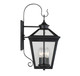 Ellijay Three Light Wall Lantern (5-141-BK)