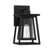 Denver One Light Outdoor Wall Lantern (5-2020-BK)