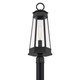 Payne One Light Outdoor Post Lantern (5-209-BK)